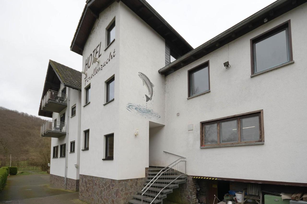 Zimmer Ohne Fruehstueck In Der Forellenzucht Burgen  Kültér fotó